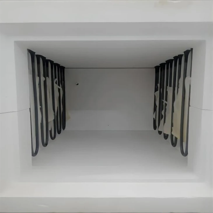 Inner view of 3D printing vacuum atmopshee annealing furnace 1400C(1) Inner view of 3D printing vacuum atmopshee annealing furnace 1400C(1)